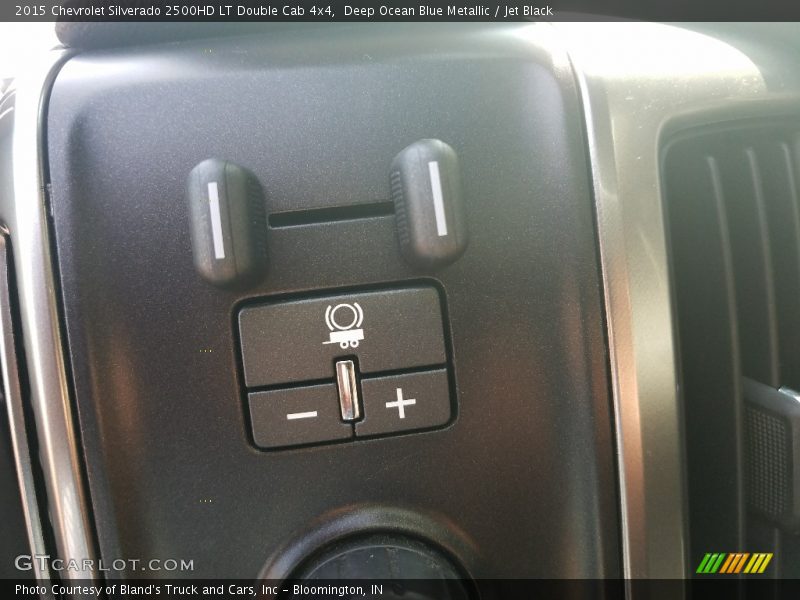 Deep Ocean Blue Metallic / Jet Black 2015 Chevrolet Silverado 2500HD LT Double Cab 4x4