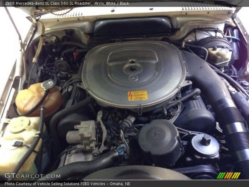  1988 SL Class 560 SL Roadster Engine - 5.6 Liter SOHC 16-Valve V8