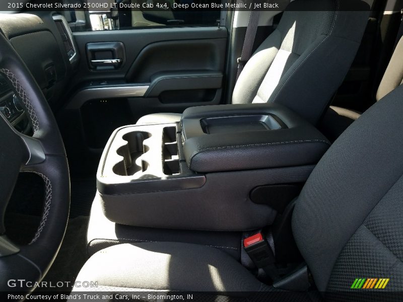 Deep Ocean Blue Metallic / Jet Black 2015 Chevrolet Silverado 2500HD LT Double Cab 4x4