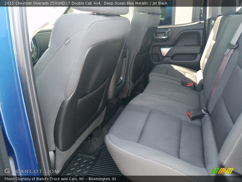 Deep Ocean Blue Metallic / Jet Black 2015 Chevrolet Silverado 2500HD LT Double Cab 4x4