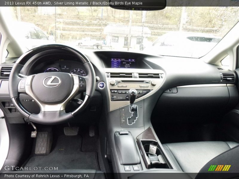 Dashboard of 2013 RX 450h AWD