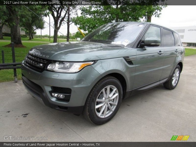 Scotia Grey / Ebony/Ebony 2017 Land Rover Range Rover Sport SE