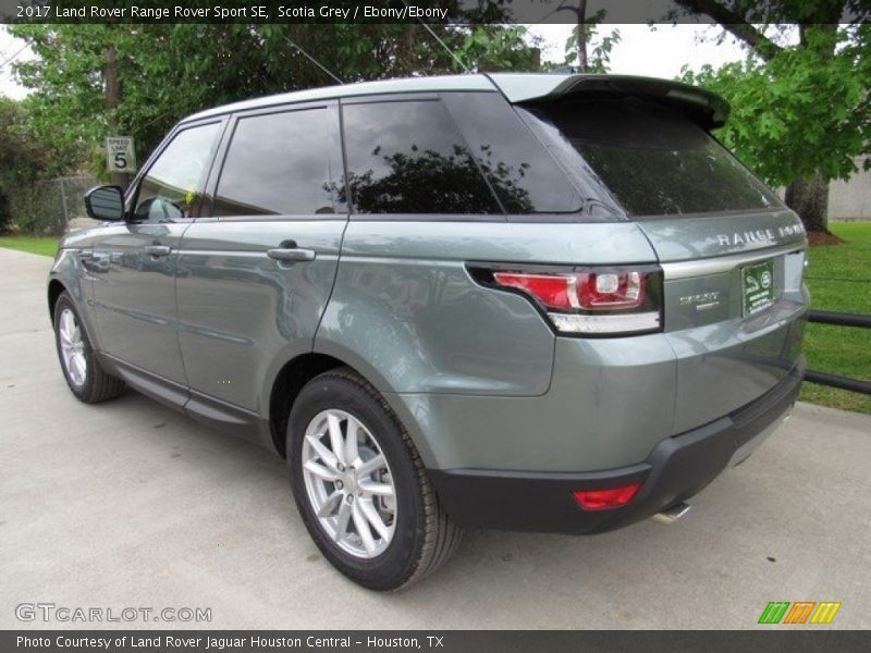 Scotia Grey / Ebony/Ebony 2017 Land Rover Range Rover Sport SE