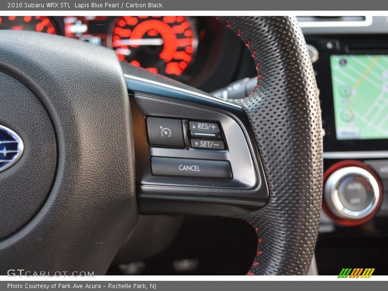 Controls of 2016 WRX STI
