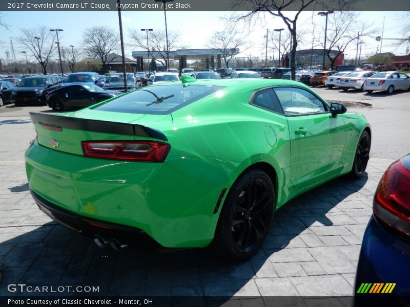 Krypton Green / Jet Black 2017 Chevrolet Camaro LT Coupe