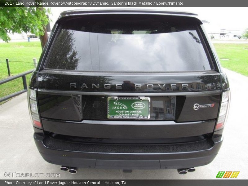 Santorini Black Metallic / Ebony/Pimento 2017 Land Rover Range Rover SVAutobiography Dynamic