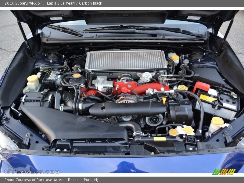  2016 WRX STI Engine - 2.5 Liter Turbocharged DOHC 16-Valve VVT Horizontally Opposed 4 Cylinder