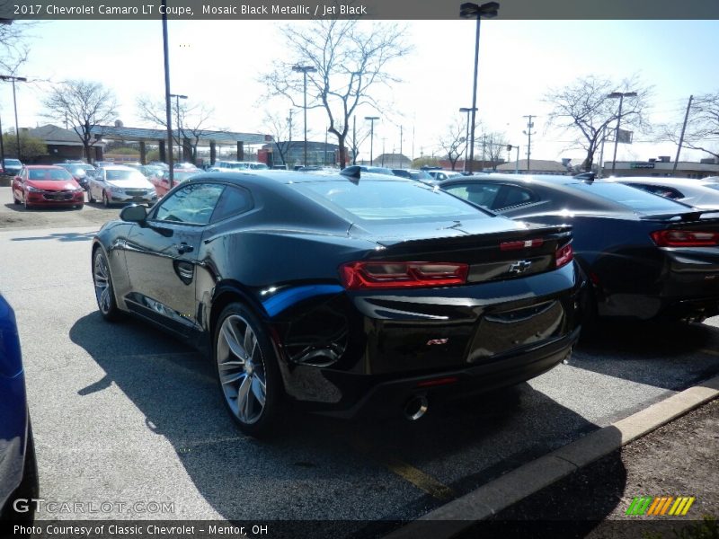 Mosaic Black Metallic / Jet Black 2017 Chevrolet Camaro LT Coupe