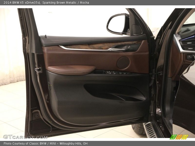 Sparkling Brown Metallic / Mocha 2014 BMW X5 xDrive35d