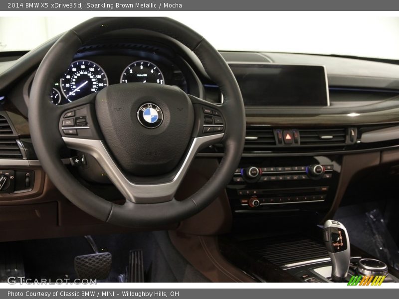 Sparkling Brown Metallic / Mocha 2014 BMW X5 xDrive35d