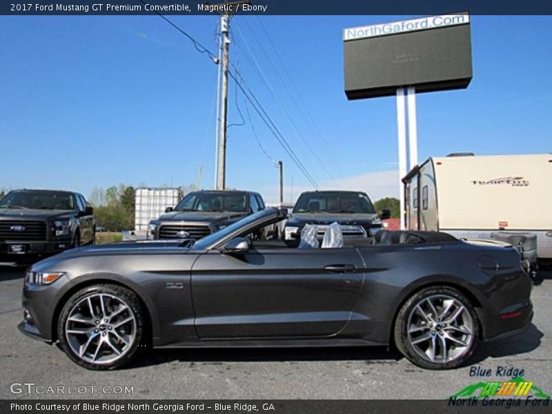 Magnetic / Ebony 2017 Ford Mustang GT Premium Convertible