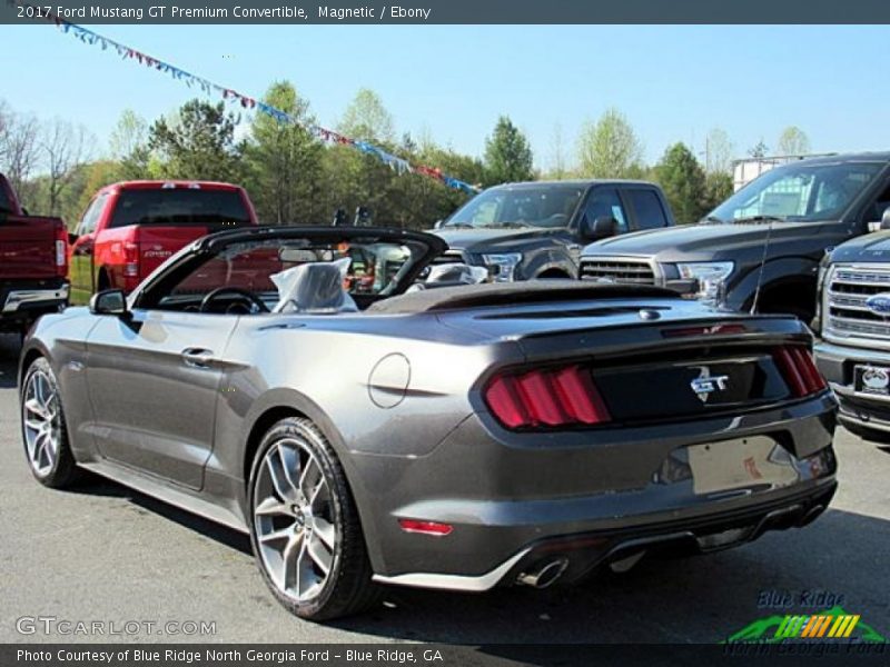 Magnetic / Ebony 2017 Ford Mustang GT Premium Convertible