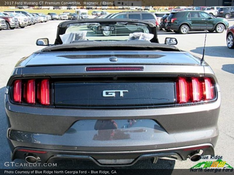 Magnetic / Ebony 2017 Ford Mustang GT Premium Convertible