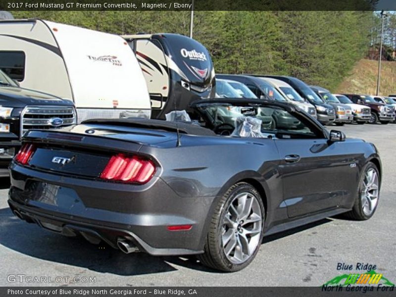 Magnetic / Ebony 2017 Ford Mustang GT Premium Convertible