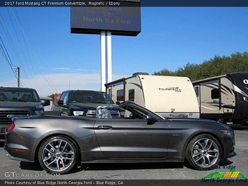 Magnetic / Ebony 2017 Ford Mustang GT Premium Convertible