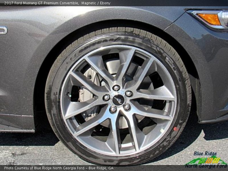 Magnetic / Ebony 2017 Ford Mustang GT Premium Convertible