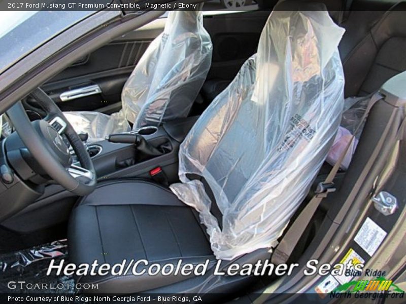 Magnetic / Ebony 2017 Ford Mustang GT Premium Convertible
