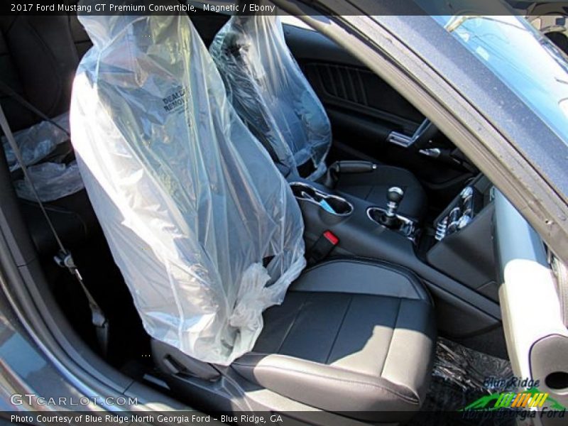 Magnetic / Ebony 2017 Ford Mustang GT Premium Convertible