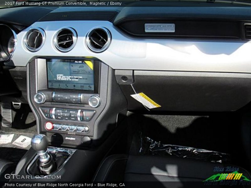 Magnetic / Ebony 2017 Ford Mustang GT Premium Convertible