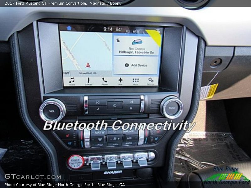Magnetic / Ebony 2017 Ford Mustang GT Premium Convertible