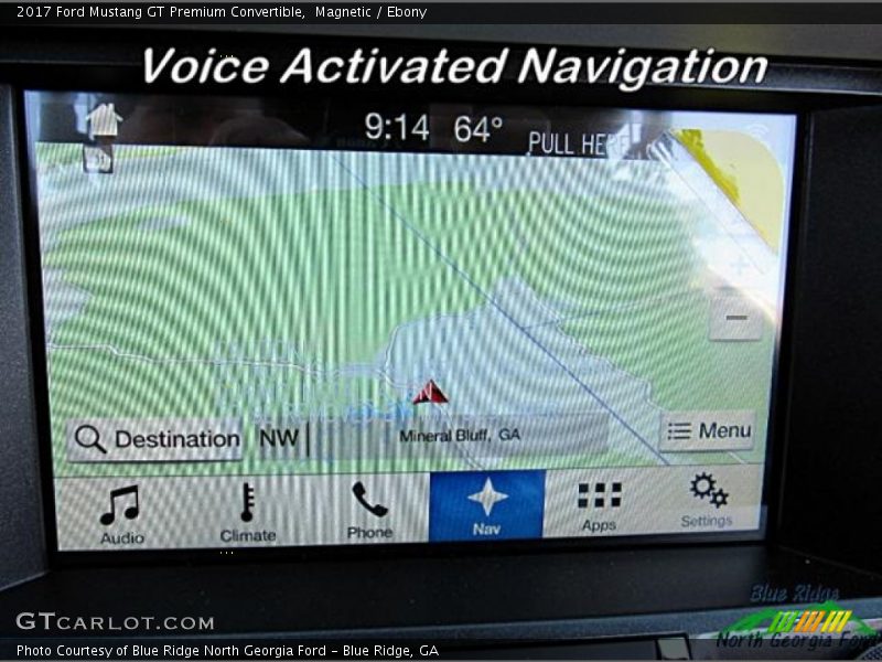 Magnetic / Ebony 2017 Ford Mustang GT Premium Convertible