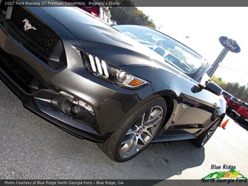 Magnetic / Ebony 2017 Ford Mustang GT Premium Convertible