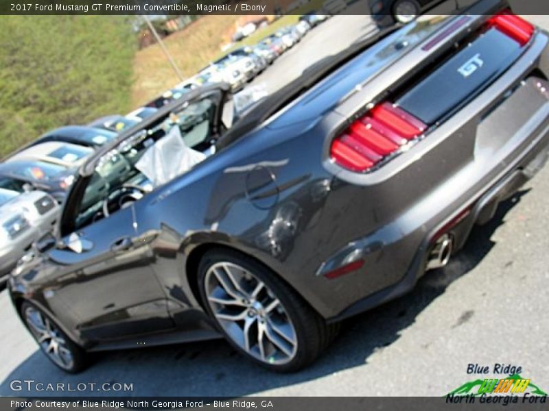 Magnetic / Ebony 2017 Ford Mustang GT Premium Convertible