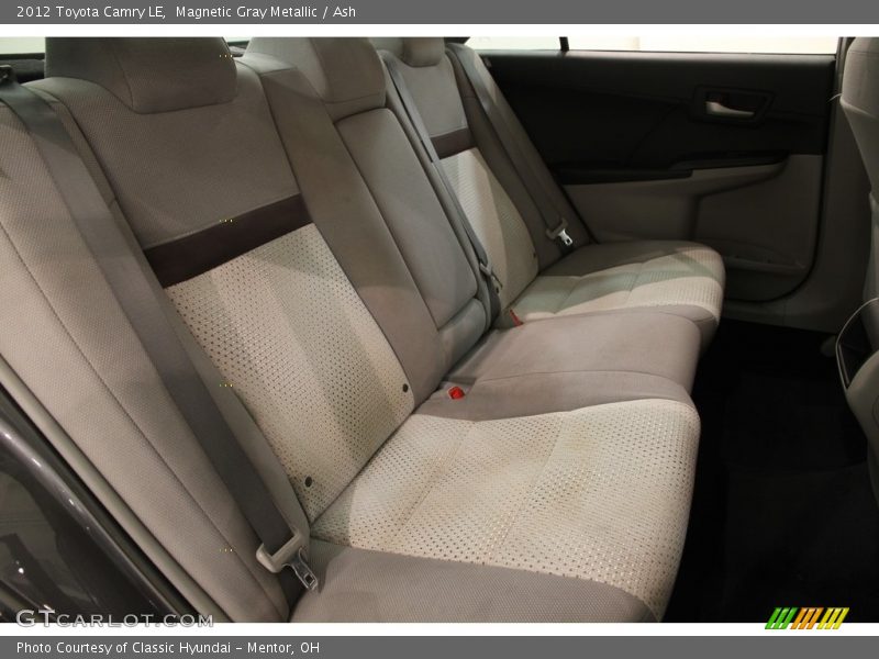 Magnetic Gray Metallic / Ash 2012 Toyota Camry LE