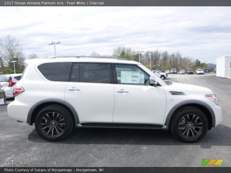 2017 Armada Platinum 4x4 Pearl White
