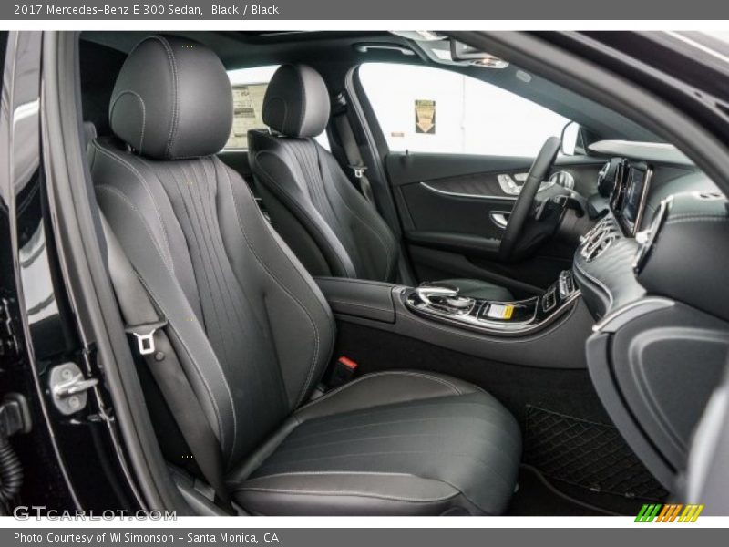 Black / Black 2017 Mercedes-Benz E 300 Sedan