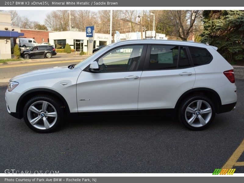  2017 X3 xDrive35i Mineral White Metallic