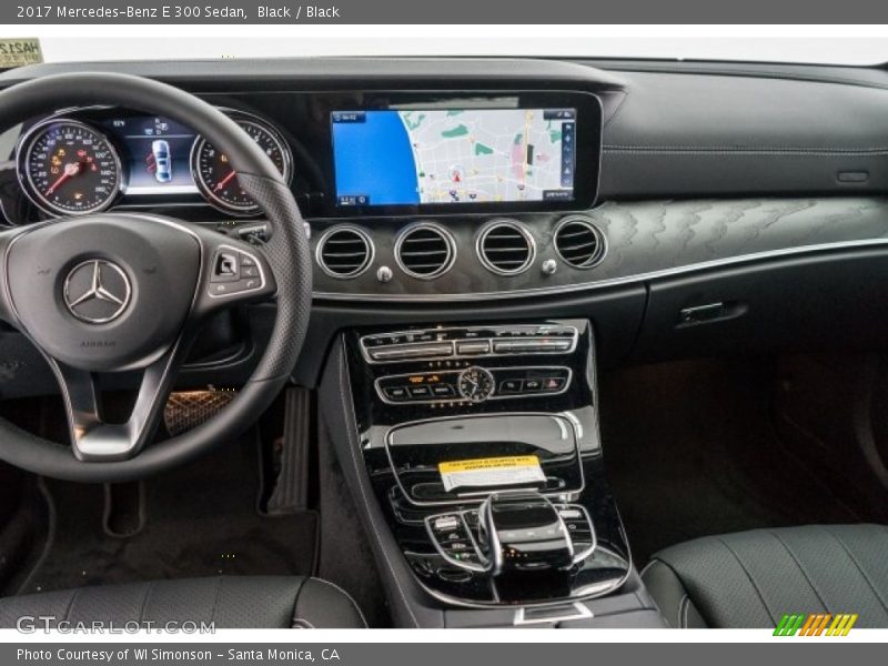 Black / Black 2017 Mercedes-Benz E 300 Sedan