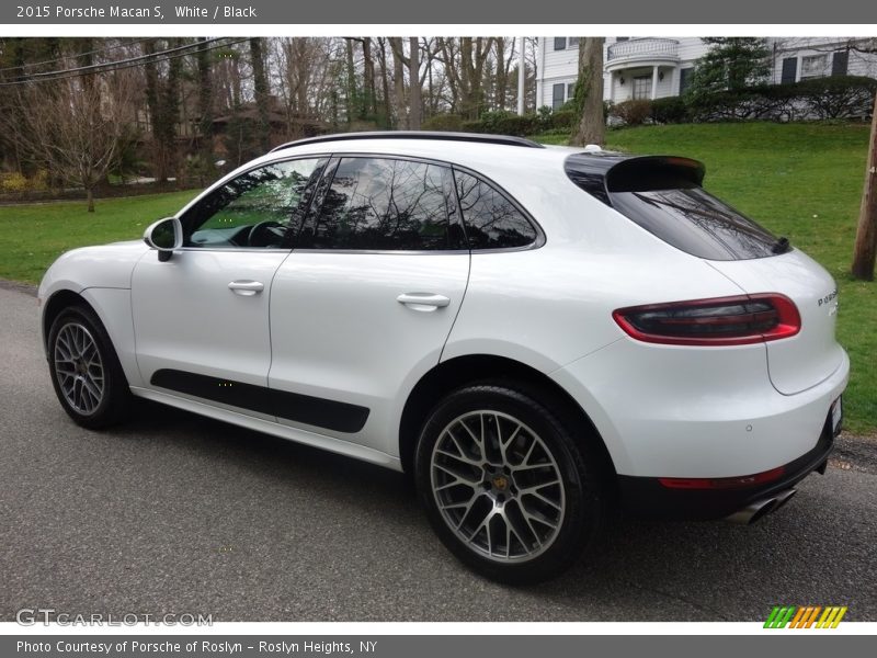 White / Black 2015 Porsche Macan S