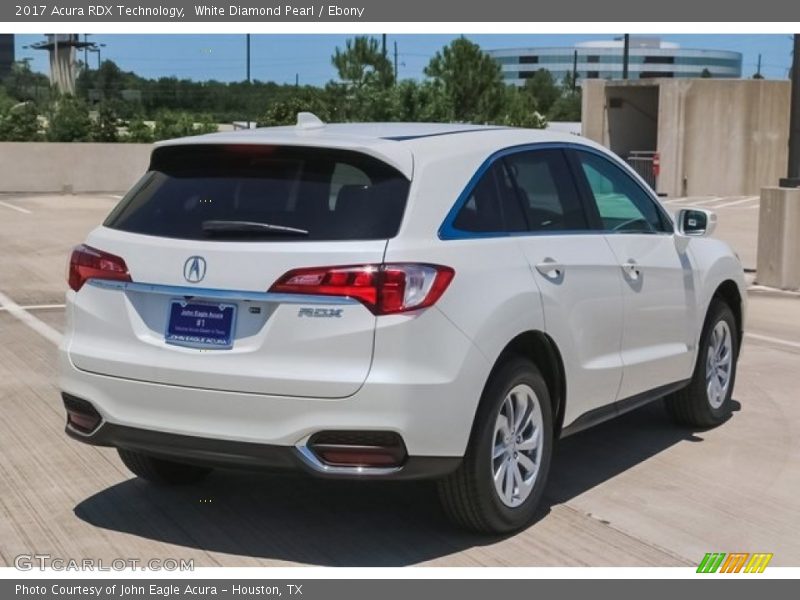 White Diamond Pearl / Ebony 2017 Acura RDX Technology