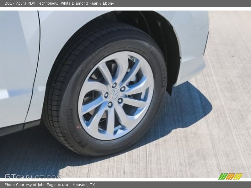 White Diamond Pearl / Ebony 2017 Acura RDX Technology