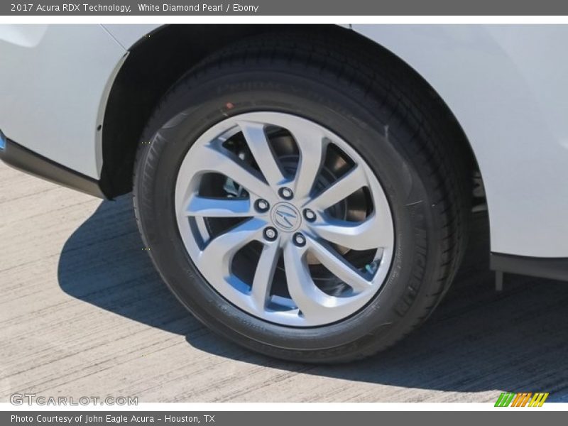 White Diamond Pearl / Ebony 2017 Acura RDX Technology