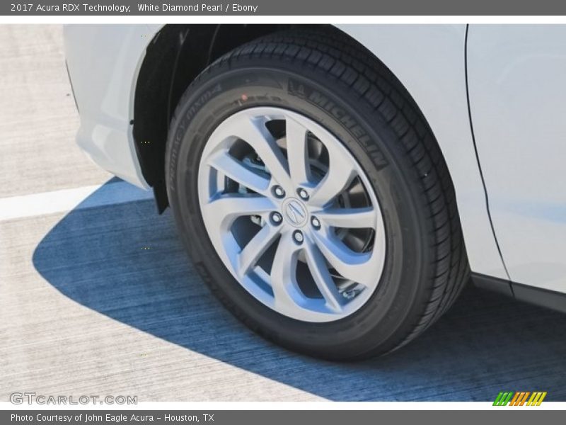 White Diamond Pearl / Ebony 2017 Acura RDX Technology