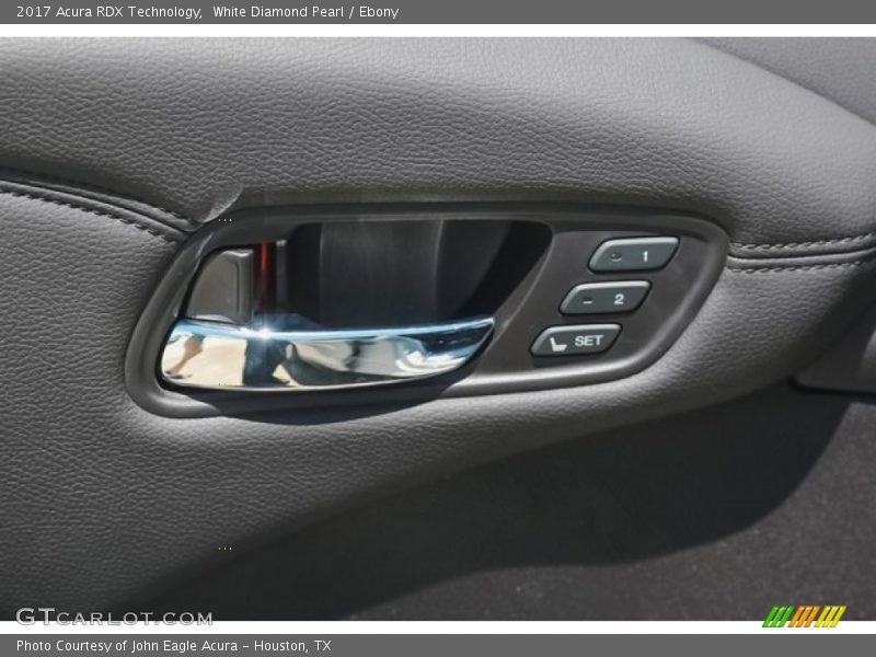 White Diamond Pearl / Ebony 2017 Acura RDX Technology