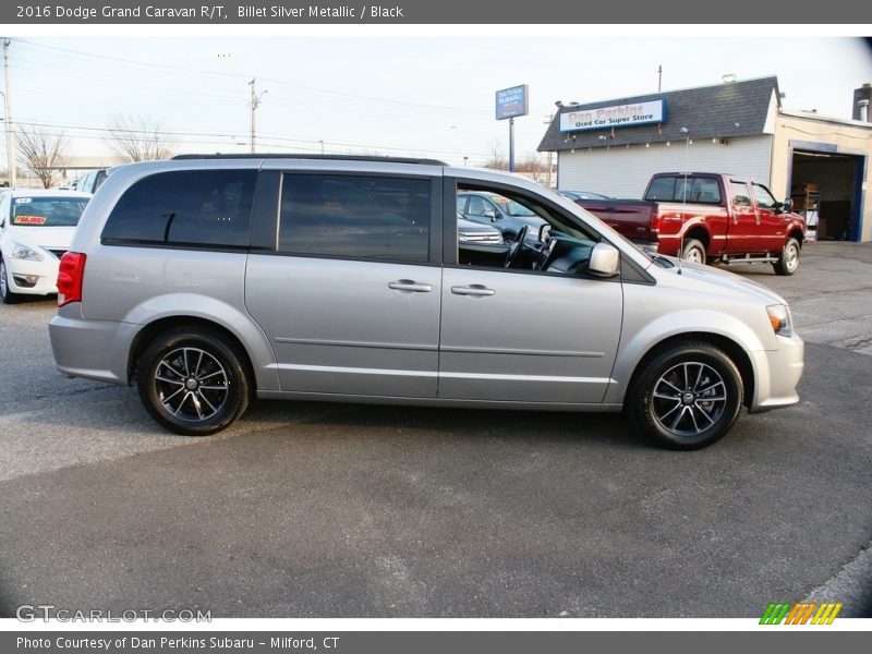 Billet Silver Metallic / Black 2016 Dodge Grand Caravan R/T
