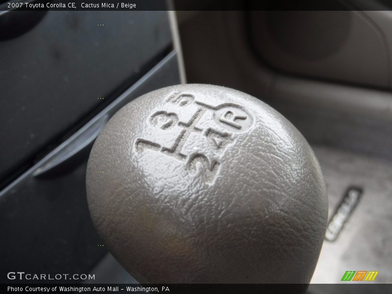 Cactus Mica / Beige 2007 Toyota Corolla CE