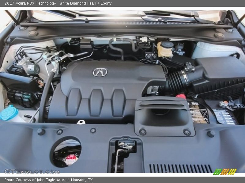White Diamond Pearl / Ebony 2017 Acura RDX Technology