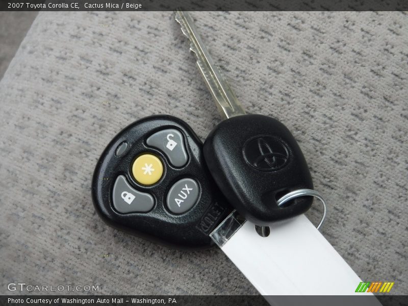 Cactus Mica / Beige 2007 Toyota Corolla CE