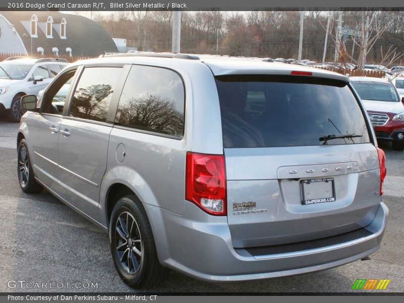 Billet Silver Metallic / Black 2016 Dodge Grand Caravan R/T