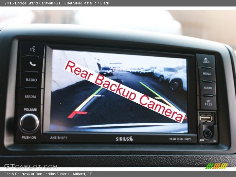 Billet Silver Metallic / Black 2016 Dodge Grand Caravan R/T