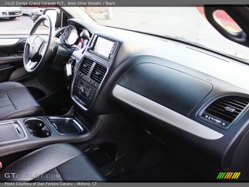 Billet Silver Metallic / Black 2016 Dodge Grand Caravan R/T
