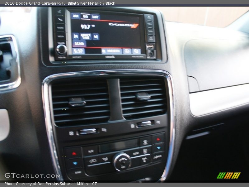Billet Silver Metallic / Black 2016 Dodge Grand Caravan R/T