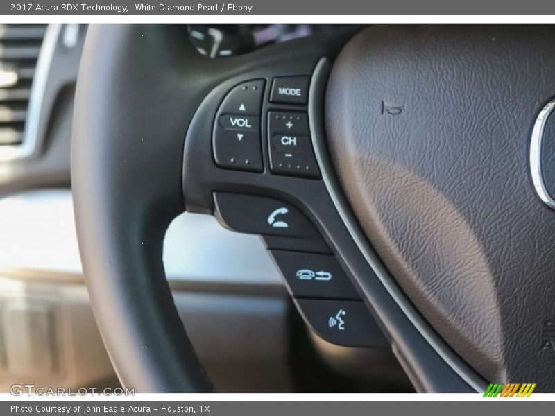 White Diamond Pearl / Ebony 2017 Acura RDX Technology