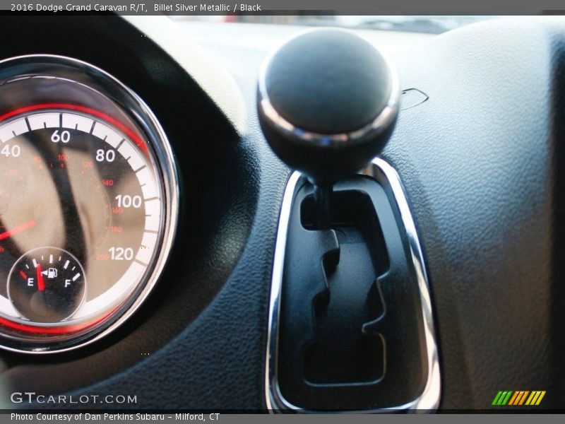 Billet Silver Metallic / Black 2016 Dodge Grand Caravan R/T