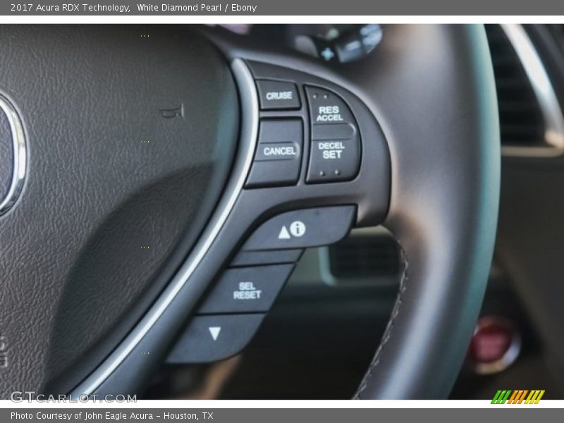 White Diamond Pearl / Ebony 2017 Acura RDX Technology