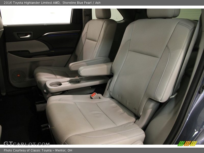 Shoreline Blue Pearl / Ash 2016 Toyota Highlander Limited AWD